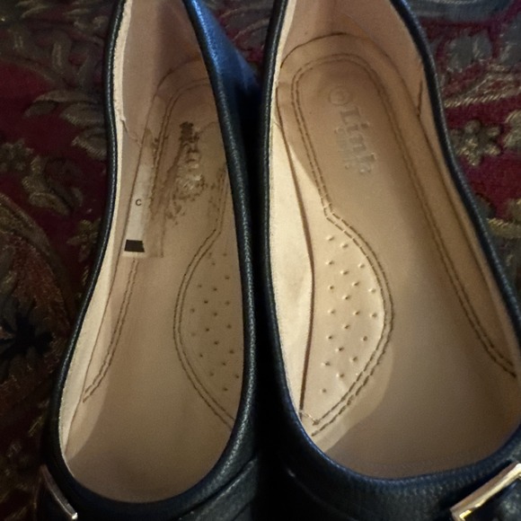 Black  Criss Cross Strap Ballet Flat Forever Link Comfort Shoes Girls Sz 3 - Picture 5 of 6